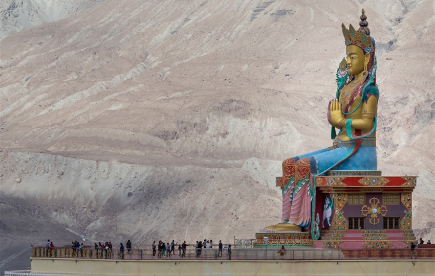 Diskit Gompa Leh India